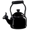 Produktbild: Le Creuset Demi Wasserkessel, Emaillierter Karbonstahl, 1.1 L, Schwarz glänzend, 40103021400000