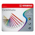 Produktbild: STABILO CarbOthello Kreidestifte farbsortiert 24 St. - 1 Pack = 24 St.