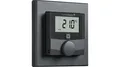 Produktbild: Homematic IP Smart Home Wandthermostat mit Luftfeuchtigkeitssensor, anthrazit, H