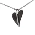 Produktbild: Ernstes Design Anhänger AN417 Herz aus Edelstahl schwarz 13 mm