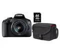 Produktbild: Canon EOS 2000D 24.1MP CMOS DSLR Kamera EF-S 18-55 mm 3 Zoll LCD Display Schwarz