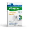 Produktbild: Magnesium-Diasporal 400 EXTRA Kapseln - 50 Stück | 400 mg Magnesium, hochdosiert | vegan, geschmacksneutral, leicht schluckbar | bei erhöhtem Bedarf | glutenfrei, laktosefrei