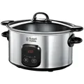 Produktbild: Russell Hobbs Dampfgarer, Schwarz, Silber, Metall, Kunststoff, 32x32.5x23.5 cm, Grüner Punkt, Kochen, Töpfe, Dampfgarer Töpfe