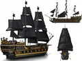 Produktbild: MOULD KING BLOCKS 13186 PIRATENSCHIFF BLACK PEARL PHANTOM 5266 Teile
