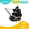 Produktbild: Mould King 13186 Black Pearl II 2 Piratenschiff Piraten Schiff Klemmbausteine