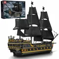 Produktbild: Mould King 13186 Black Pearl II Klemmbausteine Set 5266 Teile Piratenschiff