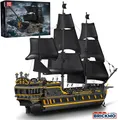 Produktbild: Mould King Black Pearl Piraten Schiff 13186