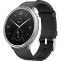Produktbild: Active 2 Round Premium, HYROX-Modus, Black Leather Smartwatch - Schwarz