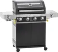 Produktbild: RÖSLE Gasgrill BBQ-Station VIDERO, 25524, G4-S Schwarz, 4 Brenner, extra Primezone und Seitenbrenner, VARIO+