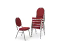 Produktbild: Raburg Stapelstuhl Bankettstuhl, stapelbar, für Konferenz, Seminar & Wartezimmer, David (Set), extra stabile, gepolsterte Metallstühle, belastbar bis 150 kg