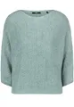 Produktbild: zero Damen Grobstrick-Pullover mit Fledermausärmeln S, Silver Blue