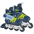 Produktbild: HUDORA Inline Skates Comfort - Inliner für Kinder & Jugendliche in versch. Größen - Roller Skates bis zu 6 Größen in Weite & Länge verstellbar - atmungsaktive Freizeit Inline Skates