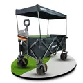 Produktbild: FROSAL Bollerwagen Theo faltbar Hund Kinder Hunde Strandwagen Transportwagen Hundewagen Strand