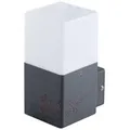 Produktbild: Kanlux VADRA Außenwandleuchte LED E27 IP44 Graphit/Weiß 17x11cm 230V 11W - Schwarz
