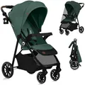 Produktbild: LIONELO EMMA ONE Buggy bis zu 22 kg von 6 m bis 4 Jahre Schwenkbare 360 Räder° Vollfederung Einhändig klappbar Verstellbare Rückenlehne und Fußstütze XXL-Verdeck UPF50+