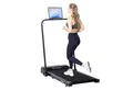 Produktbild: FOXSPORT Laufband FSZ1-401 mit/ohne Armlehne (Walking Pad, Treadmill, 1-12km/h, Mit Bluetooth,Lautsprechern,leiser Motor)