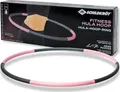 Produktbild: SCHILDKRÖT Fitness-Hoop, 900 mm, grau/rosa Lieferung in sechs Einzelteilen, - 1 Stück (960234)