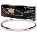 Produktbild: Schildkröt Fitness-Hoop, Hula-Hoop Ring, 90cm Durchmesser, 0,8kg, Grau-Rosa, in 4-Farb Karton, 960234