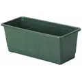 Produktbild: Geli Blumenkasten Standard 60 x 17,5 cm dunkelgrün eckig Grün