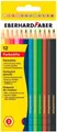 Produktbild: EBERHARD FABER Buntstifte farbsortiert - 12 Stück 514812