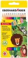 Produktbild: Eberhard Faber 514812 - Hexagonal Buntstifte 12er Etui Holzstifte versch. Farben