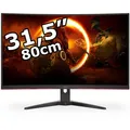 Produktbild: AOC Monitor C32G2ZE/BK, 31,5 Zoll, Full HD 1920 x 1080 Pixel, 0,5 ms, 240 Hz, Curved, Gaming