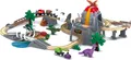 Produktbild: Hape Dino Eisenbahn Abenteuer Set Holzspielzeug Dinosaurier Zug