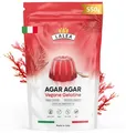 Produktbild: Agar Agar Pulver 550g - Veganes Gelatinepulver - Glutenfrei Pflanzliche Gelat...