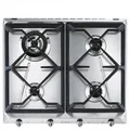 Produktbild: Smeg SRV564GH3 Estetica Contemporanea Piano Cottura a Gas 4 Fuochi Griglie in Gh