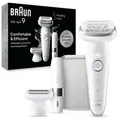 Produktbild: Braun 9-341 Silk-epil 9 Epilierer, weiss-silber
