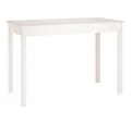 Produktbild: vidaXL Esstisch, Esszimmertisch Weiß 110x55x75 cm Massivholz Kiefer