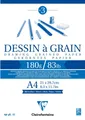 Produktbild: Zeichenblock A4 verleimt, 21x29,7cm, 180g, 30 Blatt