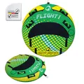 Produktbild: SPINERA Flight Towable Tube 1–4 Personen – Aufblasbarer Wasserreifen für Boot, Full Covered, 420/840 Denir,Eva-Polster, Boston Valve – Quick Connector Hook, Acttion 100% (Flight 1 Pers.)