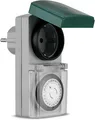 Produktbild: REV Zeitschalt Uhr Innen Außen Steckdose Outdoor Garten Beleuchtung Timer neu