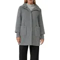 Produktbild: s.Oliver BLACK LABEL Wintermantel mit Stehkragen grau 42 EU