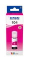 Produktbild: Epson EcoTank 104 - 65 ml - Magenta - original - Tintenbehälter - für EcoTank ET-14100, 1810, 2721, 2810, 2811, 2812, 2814, 2815, 2820, 2821, 2825, 2826, 4800