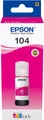 Produktbild: Epson C13T00P340 104 EcoTank Nachfülltinte Original Magenta 65ml