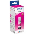 Produktbild: Epson Original EcoTank 104 Nachfülltinte - magenta (C13T00P340)