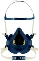 Produktbild: 3M Nitril-Handschuhe Halbmaske 4251+BC1 blau/weiß