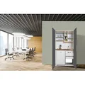Produktbild: Schrankküche Economy Grau mit Geräte B: ca. 104 cm