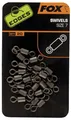 Produktbild: Fox Edges Swivels Standard Size Gr. 7 x 20 Stück Wirbel matt beschichtet OVP