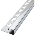 Produktbild: Dalsys Fliesenschiene Edelstahl Poliert 2,5m x 10mm Eckprofil Quadrat