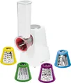 Produktbild: Clatronic ME 3604 Elektrische Reibe 150W 5 Trommelreiben Edelstahl