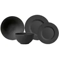 Produktbild: Villeroy & Boch Manufacture Rock Geschirr-Set 4-teilig schwarz