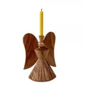 Produktbild: Lambert [DL] Rauschel Kerzenständer Engel, Mangoholz, 17x14 cm