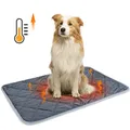 Produktbild: Nobleza Selbstheizende Decke für Katzen & Hunde, Haustiere Wärmematte, Waschbare Welpen Thermodecke, Selbstwärmende Winter Wärme Hundematte, Hund rutschfest Wärmedecke, Größe XL 88x58cm