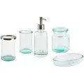 Produktbild: Badaccessoires Set 5-teilig Amarga Glas Grün