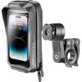 Produktbild: Interphone Quiklox Waterproof Pro Kit inkl. Lenkerhalterung, schwarz