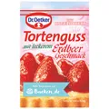 Produktbild: Dr Oetker Tortenguss rot mit leckerem Erdbeer Geschmack 3er 36g