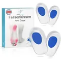 Produktbild: Health Press Fersenkissen Gel Einlegesohlen für Schuhe Dermatologisch getestet blau Herren